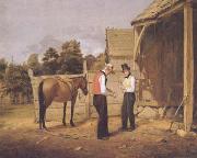 William Sidney Mount The Horse Trade (mk13) Spain oil painting artist